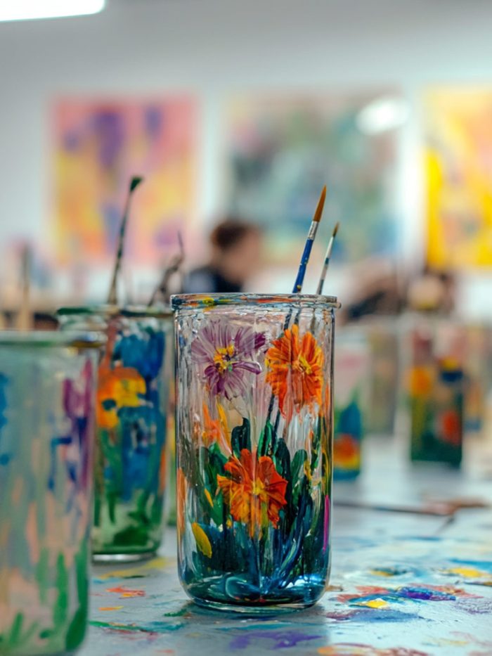 Atelier de pictură pe sticlă – 14 ianuarie 2025 - Image 6
