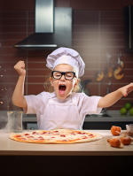 Atelier de pizza pentru copii Primăverii