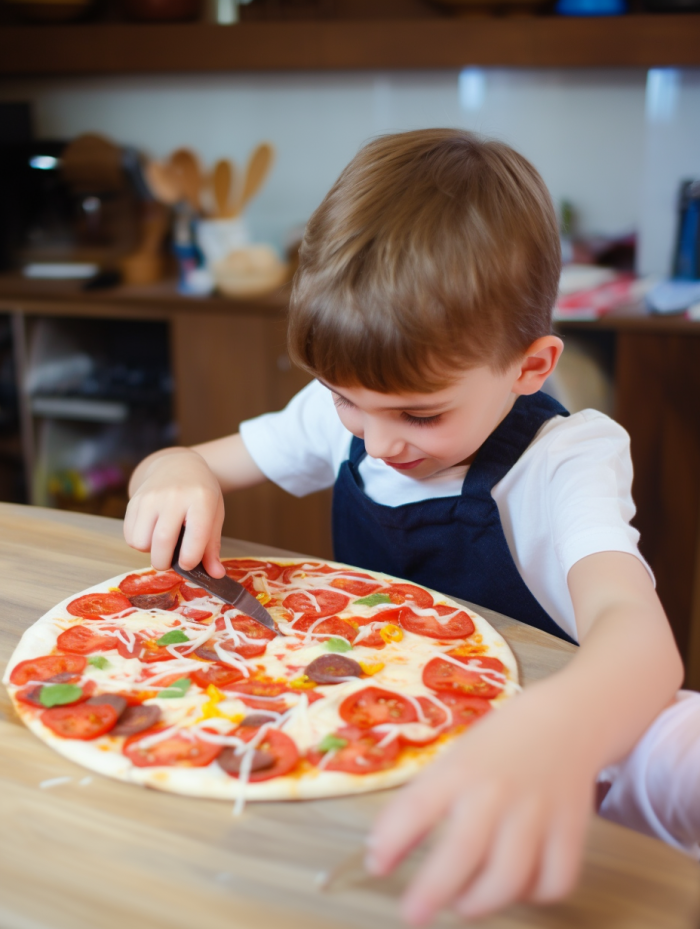 Atelier de pizza pentru copii Primăverii