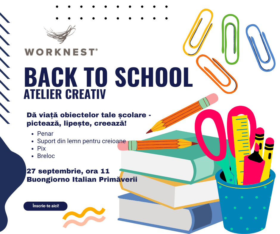Atelier Back to School 270922025 Atelier Back to School - 27 septembrie 2025 - Image 1