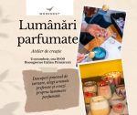 Atelier de turnat lumânări parfumate - 2 octombrie 2025, ora 19:00