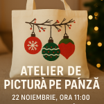 Atelier de pictură pe pânză - 22 noiembrie 2025