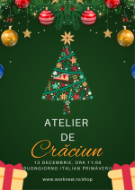 Atelier de Crăciun - 13 decembrie 2025 - Adulți