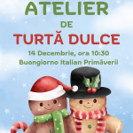 Atelier de Turtă Dulce - 14 decembrie 2025, ora 10:30