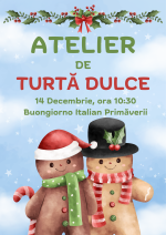 Atelier de Turtă Dulce - 14 decembrie 2025, ora 10:30
