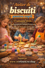 Atelier de Biscuiți - 17 ianuarie 2026, ora 10:30