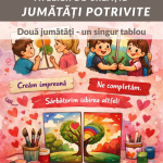 atelier de creație pentru părinți și copii, frați și surori, bunici și nepoți, organizat de Worknest în București