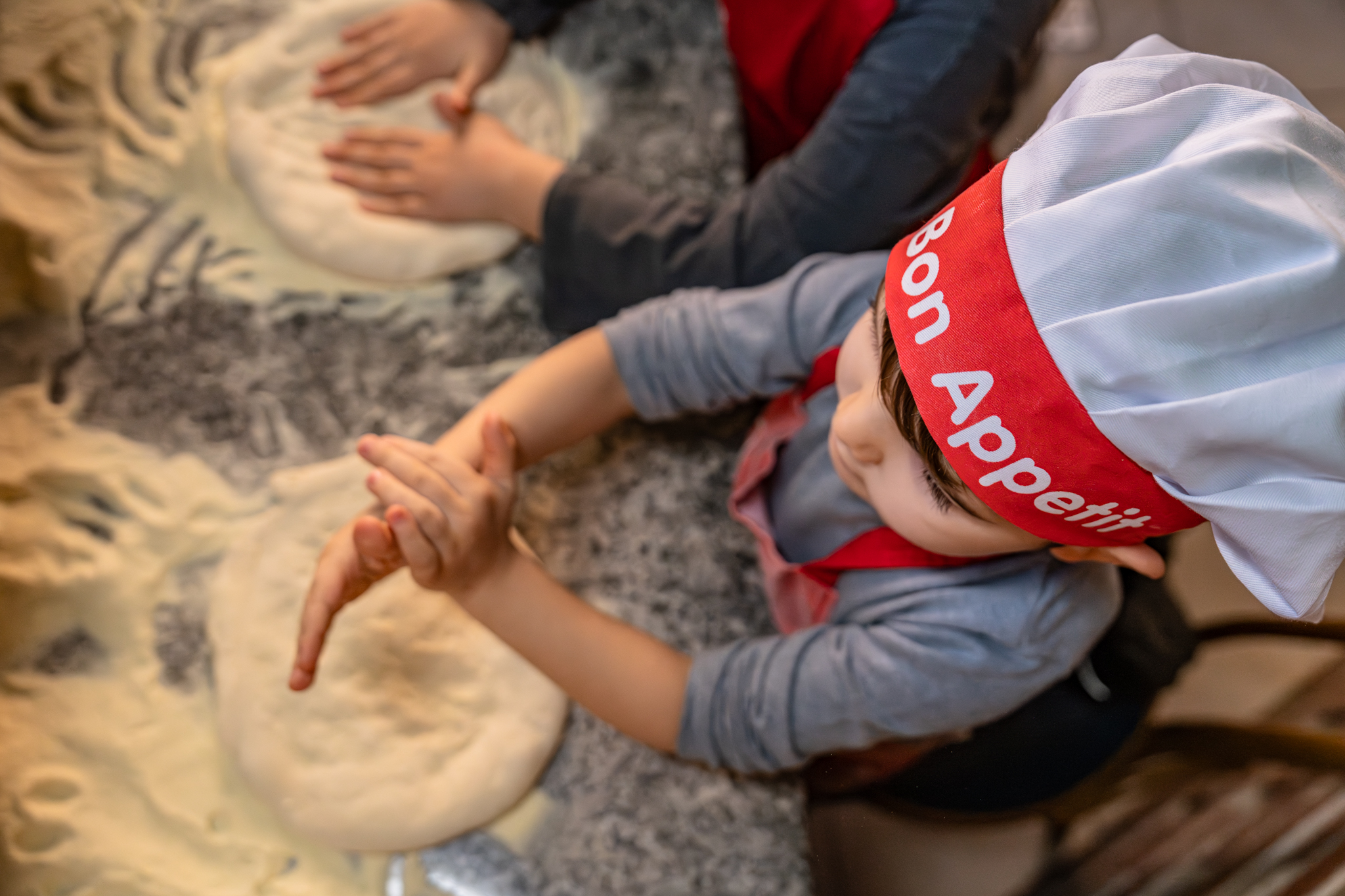 atelier de pizza pentru copii organizat de Worknest în București